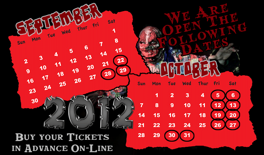 Haunted House Calendar
