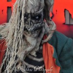 monster outside house