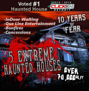 voted number 1 haunted house